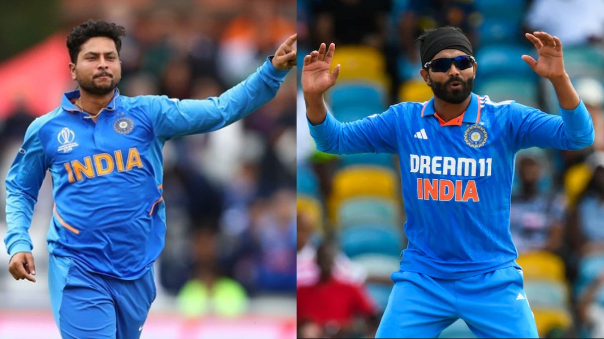 Kuldeep Yadav and Ravindra Jadeja