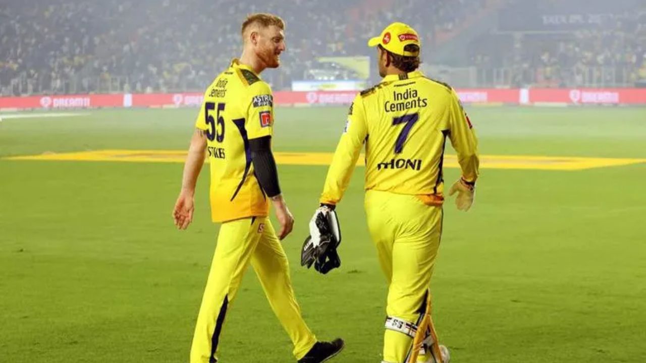 ms dhoni and ben stokes