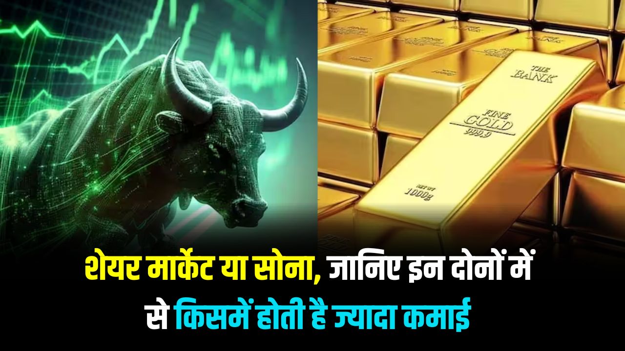 Stock Market vs Gold