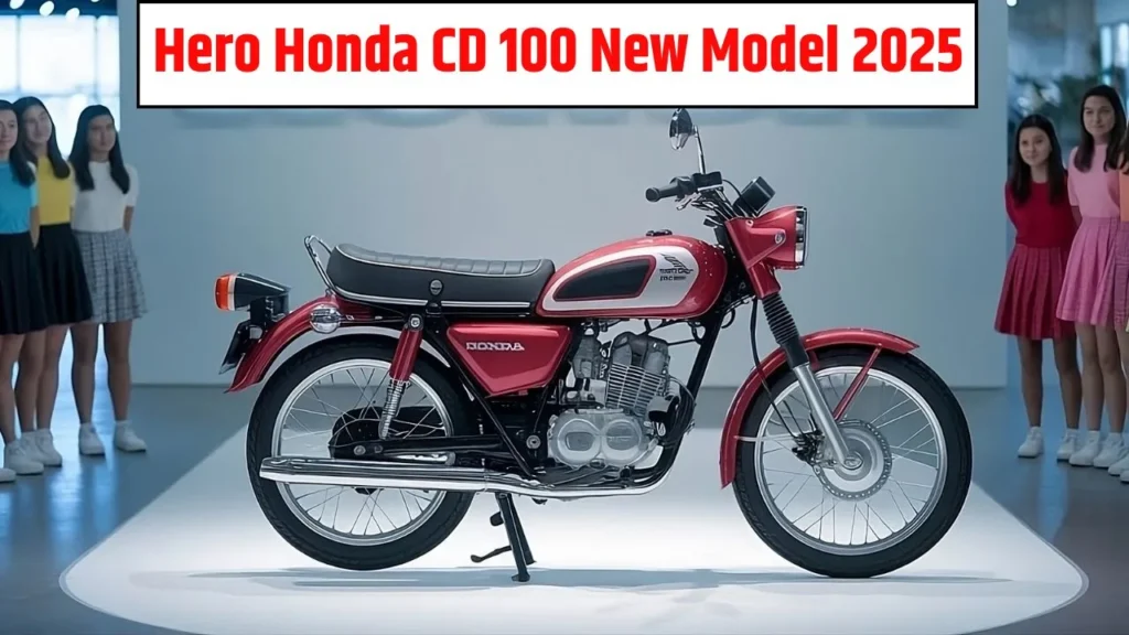 Hero Honda CD 100 New Model 2025