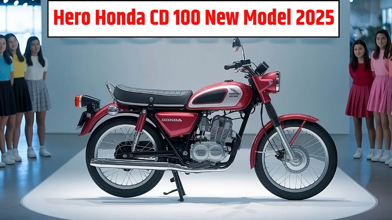 Hero Honda CD 100 New Model 2025