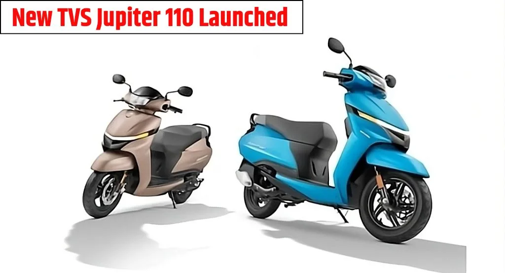 New TVS Jupiter 110 Launched