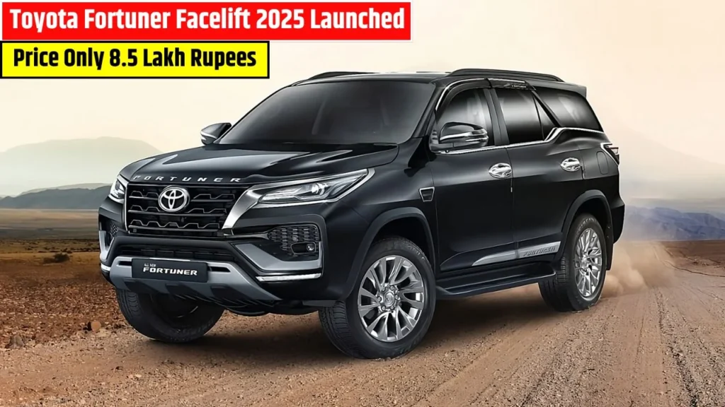 Toyota Fortuner Facelift 2025