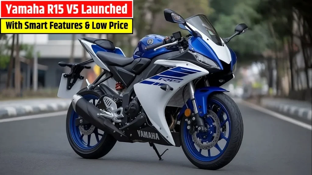 Yamaha R15 V5 Model Launched